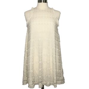 3.1 Philip Lim White Lace Sleeveless Dress
